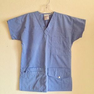 Sold on Facebook - S.C.R.U.B.S. #Z1015 Unisex 6-Pocket V-Neck Top